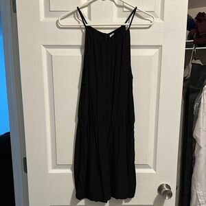 Elegant Black Sleeveless romper
